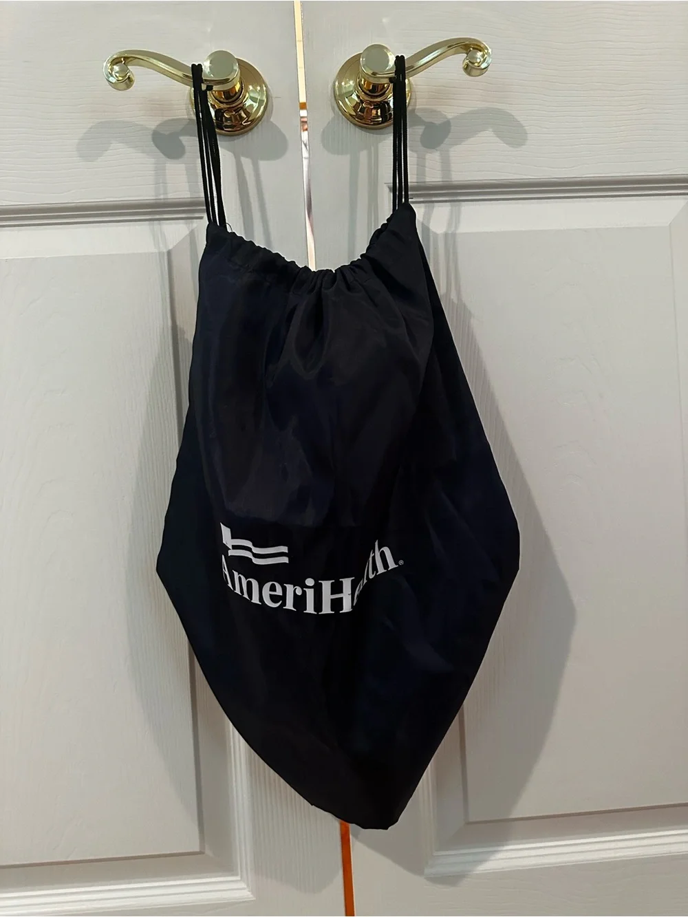 Black Drawstring Gym Bag AmeriHealth